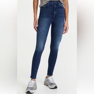 MOTHER High Waisted Rail Hoover, Anchor Point, Skinny Jean